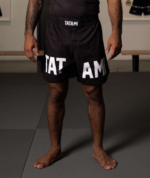 Short De Grappling Tatami Fightwear Raven - Noir