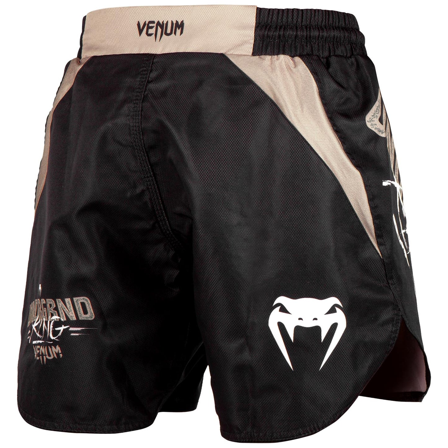 Venum Underground King short fightshorts - Black/Sand