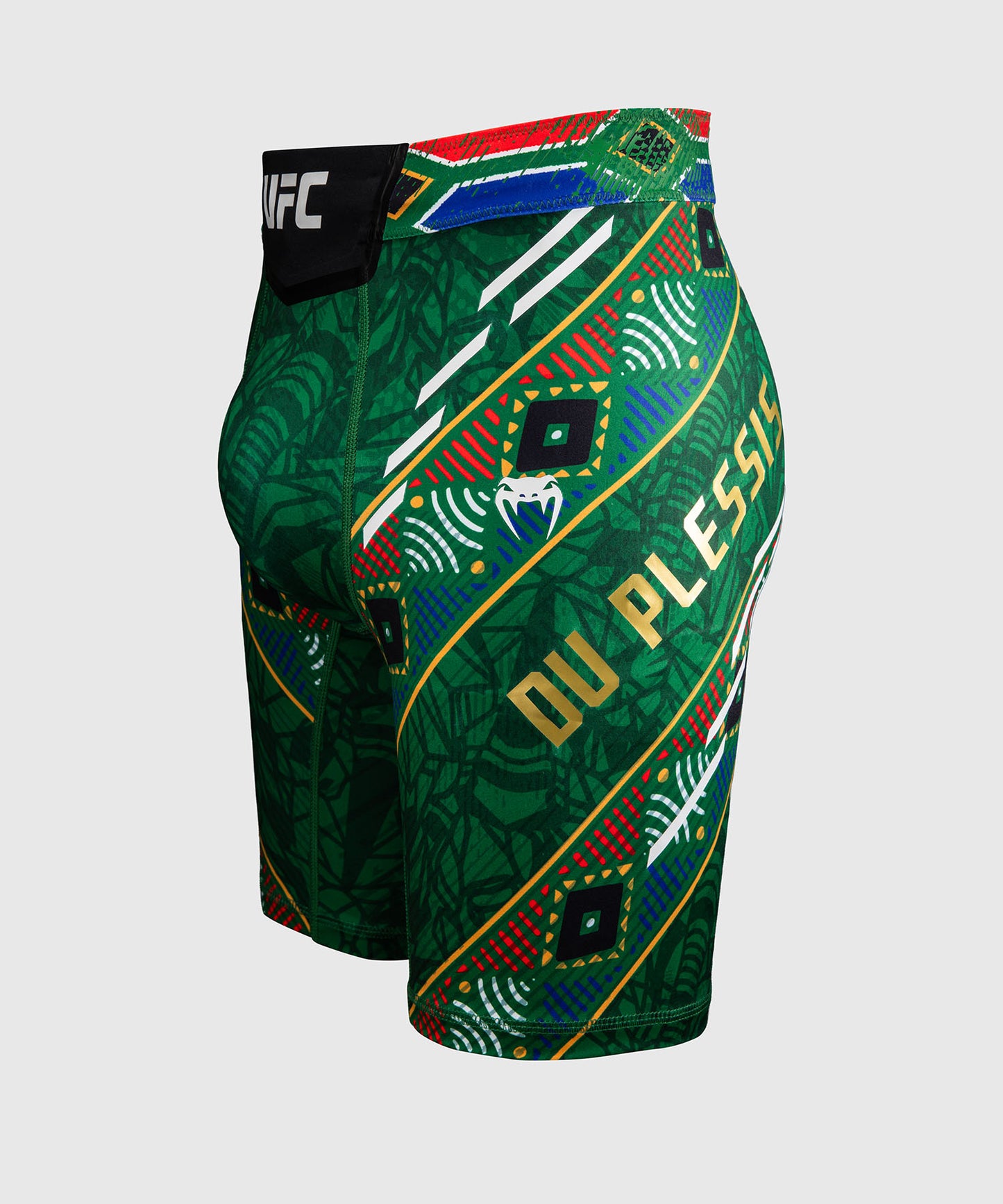 Short de compression pour Hommes UFC Unrivaled by Venum Dricus Du Plessis - Vert