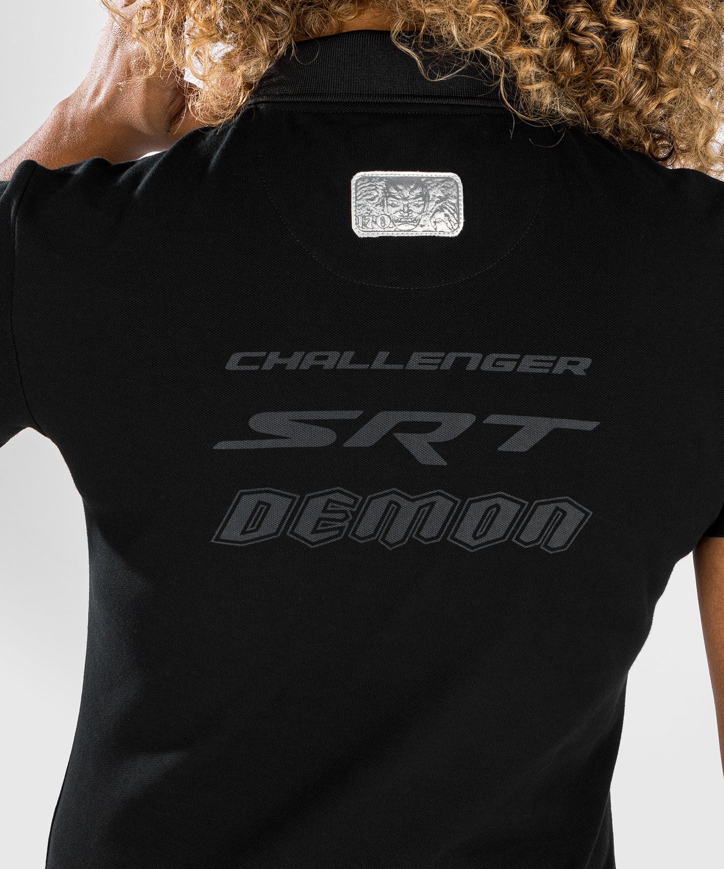 Venum x Dodge Demon 170 Damen-Poloshirt - Schwarz