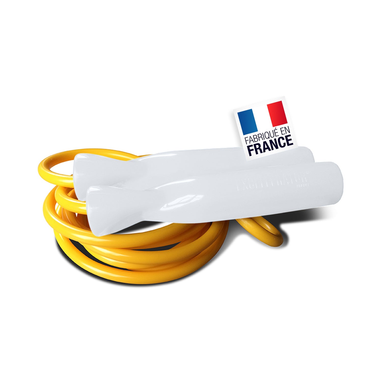 Corde à sauter Excellerator "Tubing" 255 - Jaune