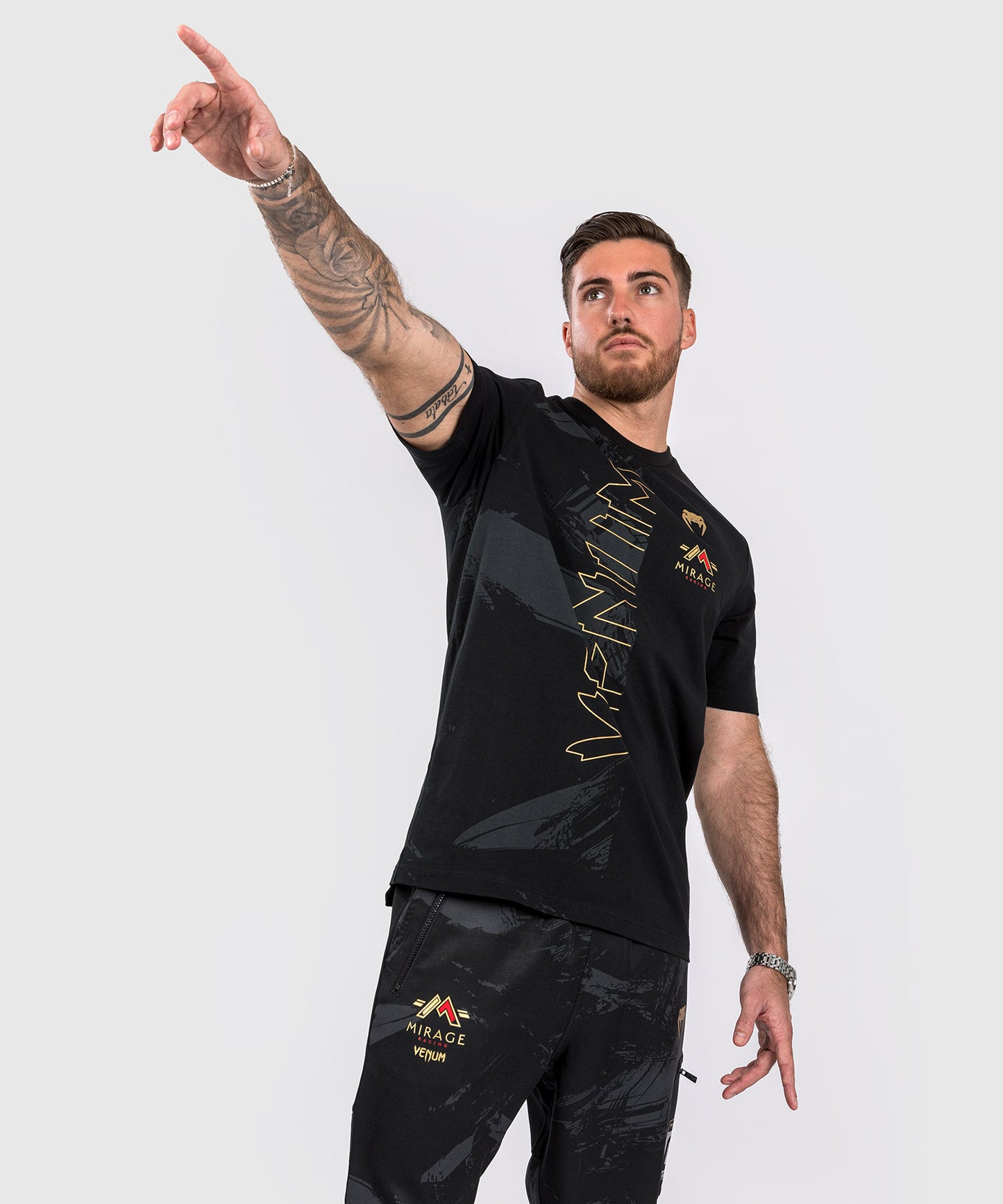 Venum x Mirage T-Shirt - Black/Gold