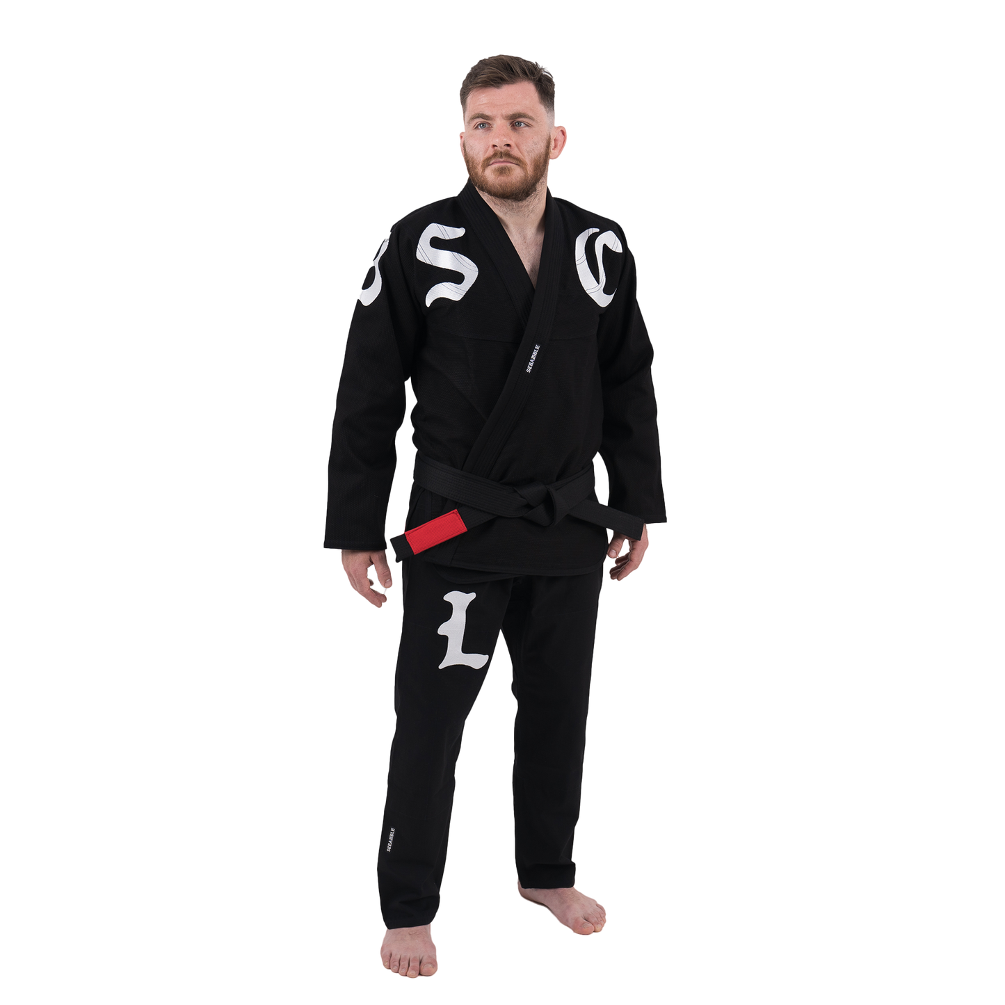 Kimono Von JJB Scramble Glyph - Schwarz