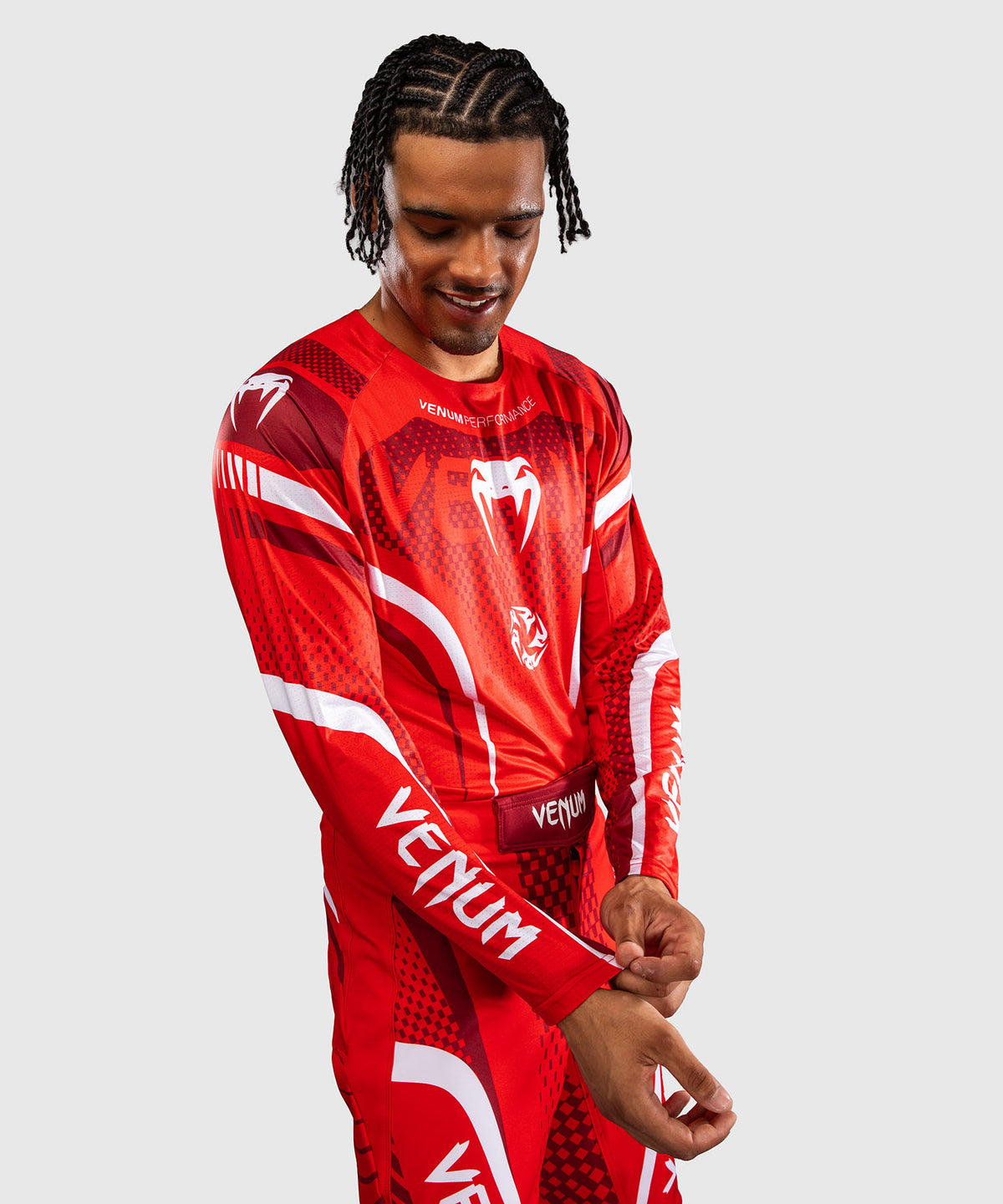 Venum MX Challenger Maglia da Motocross - Rosso
