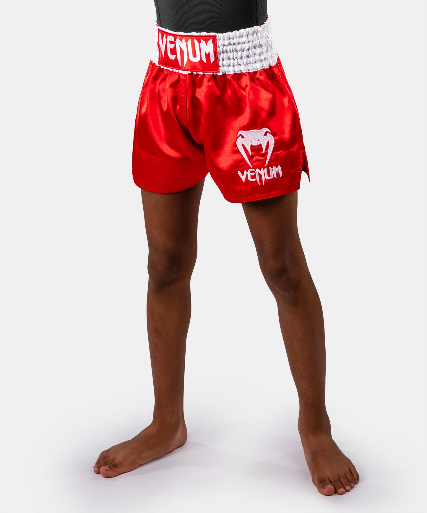Venum Classic Pantaloncini Muay Thaï per bambini – Rosso Fuoco