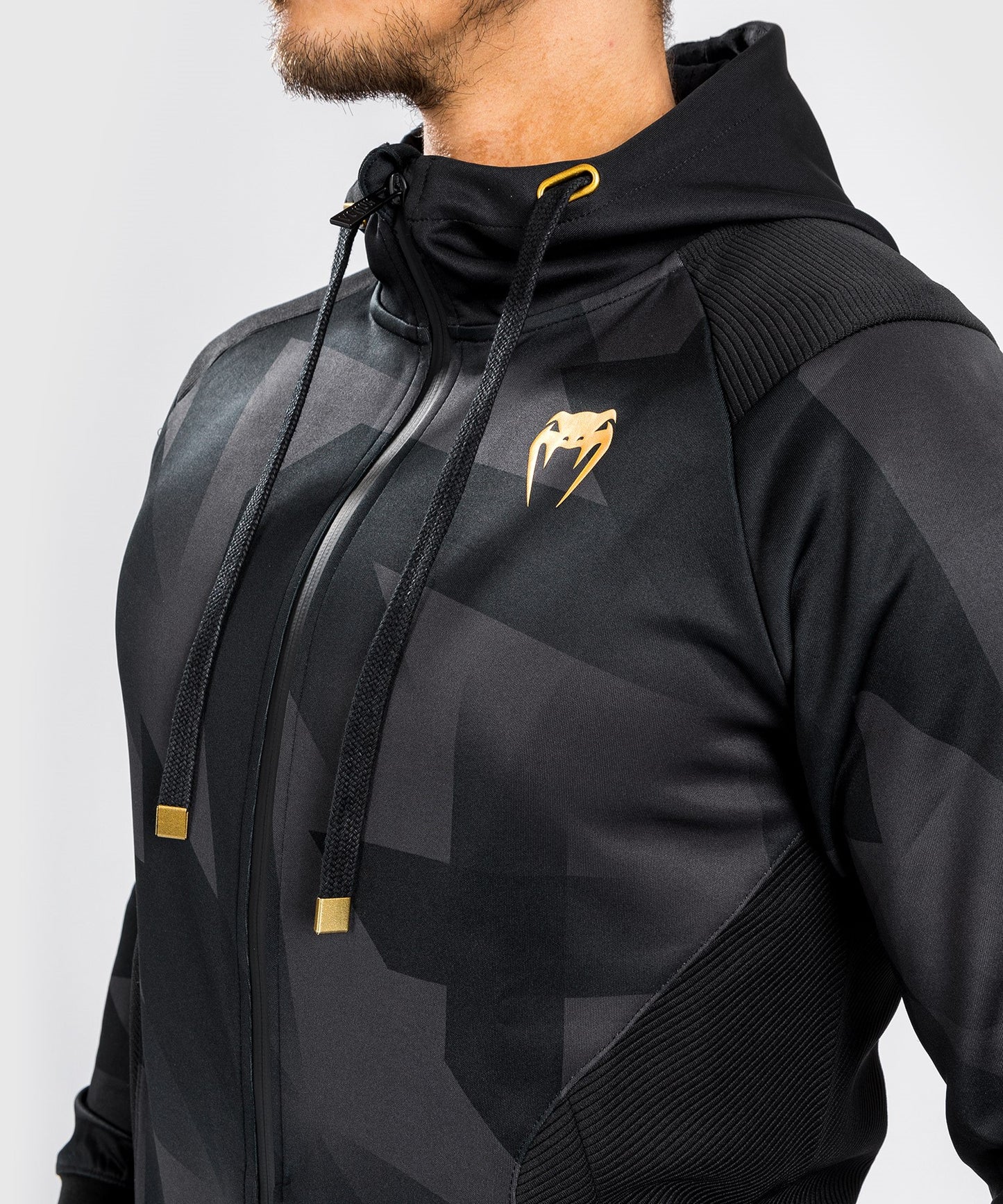 Sweatshirt à Capuche Venum Razor - Noir/Or