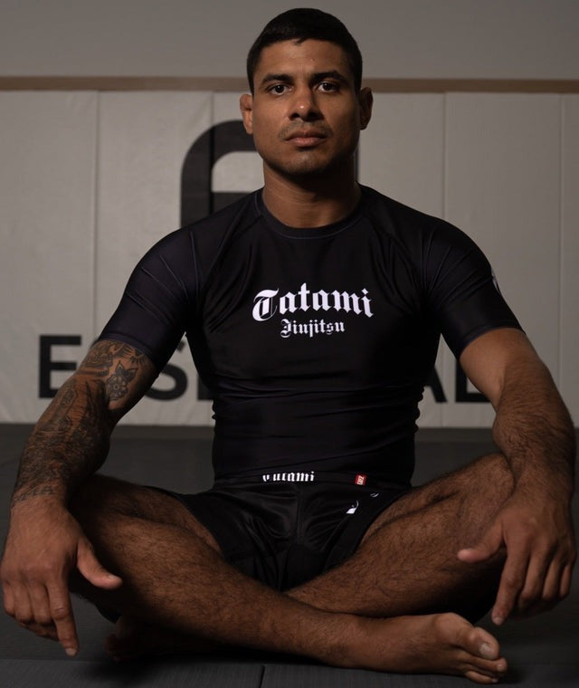 Kompressions-T-Shirt Tatami Fightwear Gothic Kurzarm - Schwarz