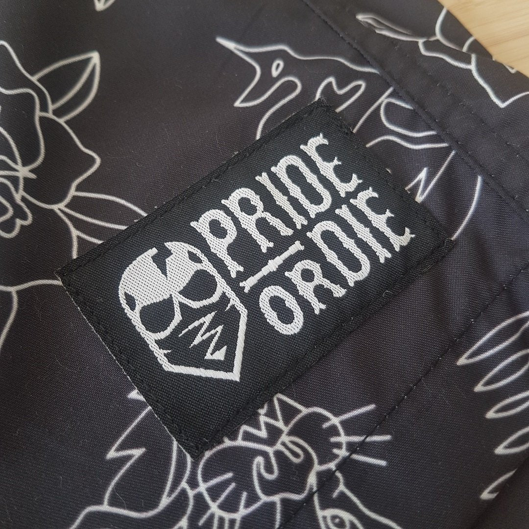 Badeshorts & Training Pride or Die Wild Side - Schwarz