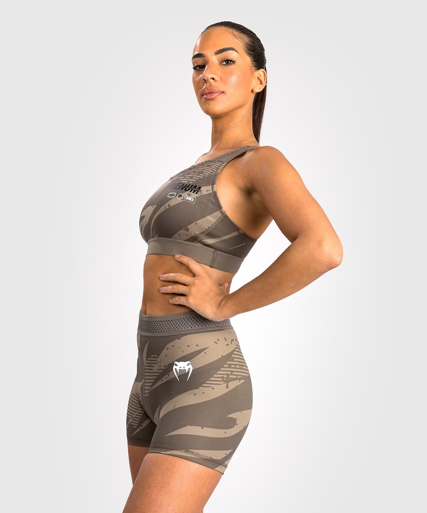 UFC Adrenaline by Venum Fight Week Frauen Vale Tudo Short - Charcoal Grey