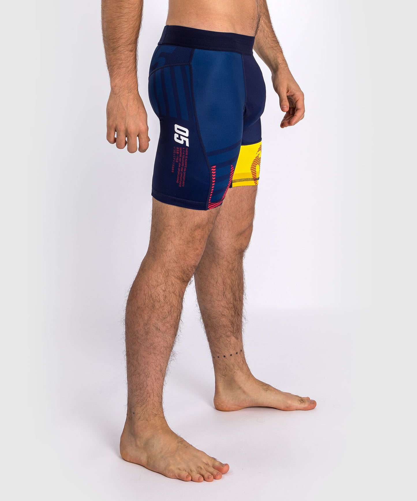 Short de compression Venum Sport 05 - Bleu/Jaune