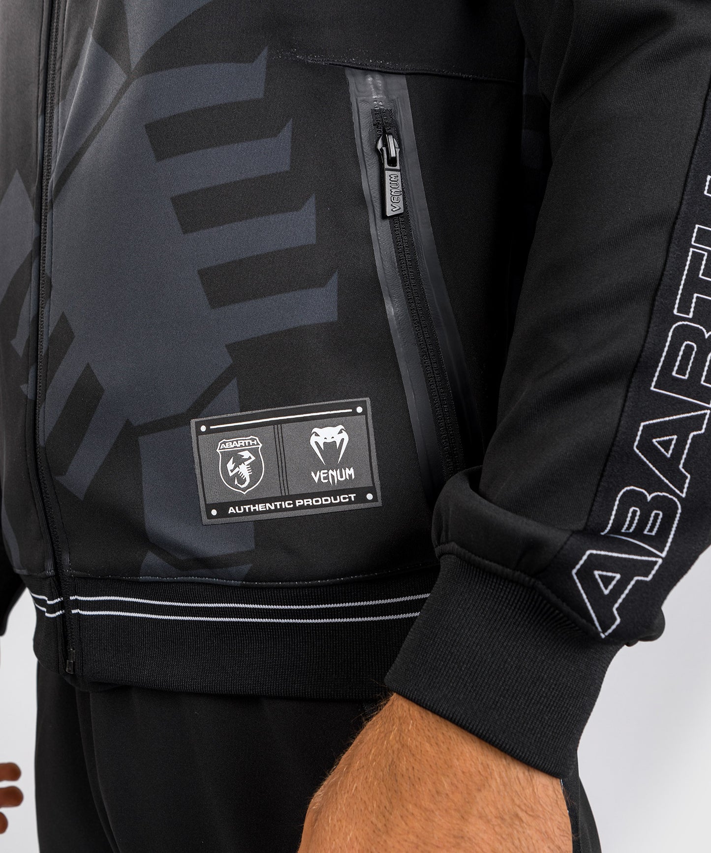 Venum Abarth #1 Zipper Jacke - Schwarz