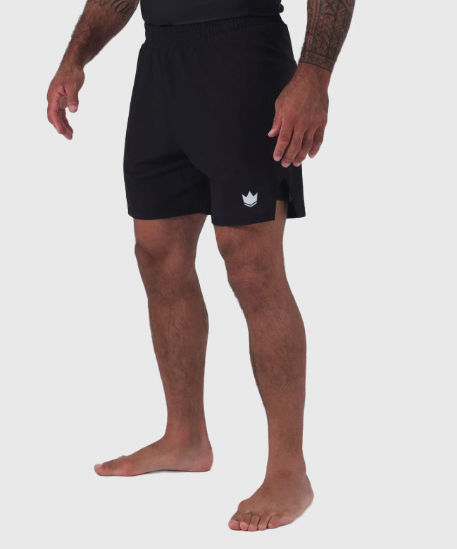 Kingz Hybrid Fightshorts - Nero