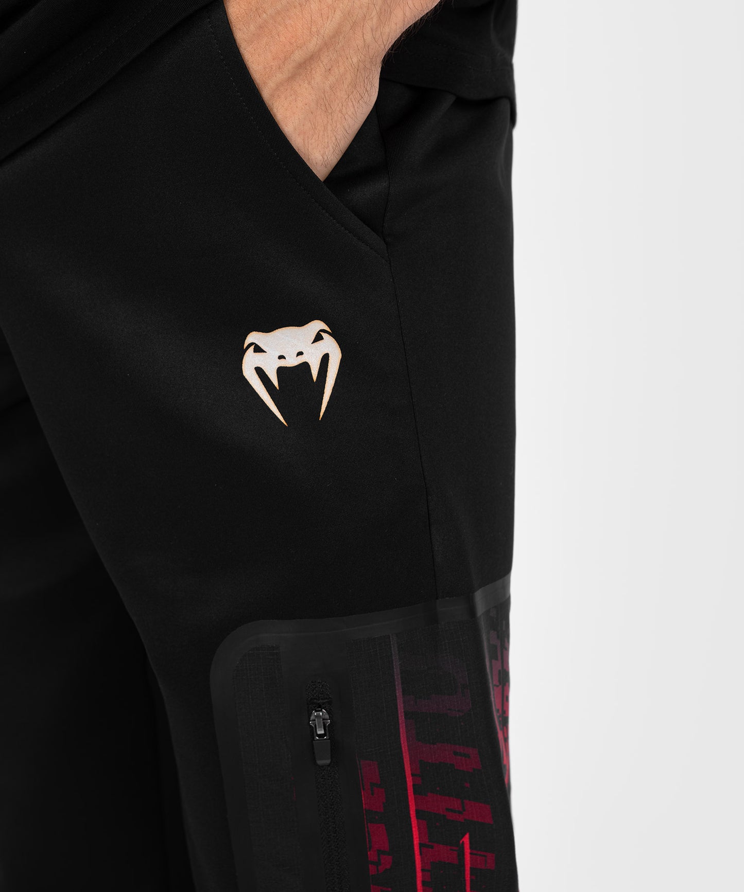 Pantalon de jogging UFC Venum Performance Institute 2.0 - Noir/Rouge