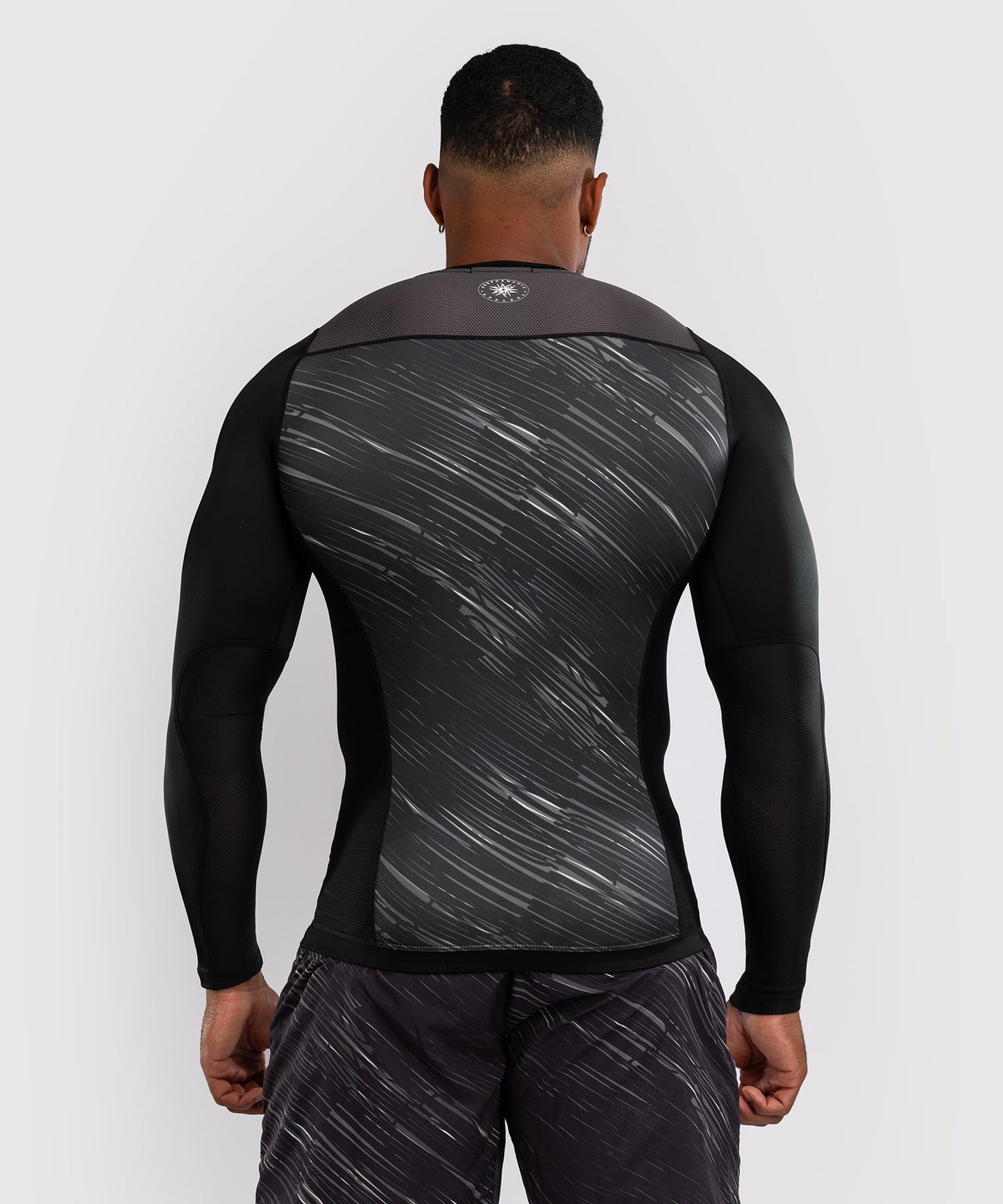 Rashguard Manches Longues Venum Rapid - Noir/Gris Orage