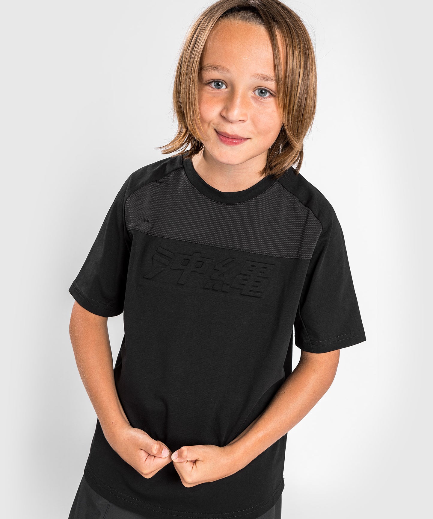 T-shirt Venum Okinawa 3.0 - Pour Enfants - Noir/Rouge