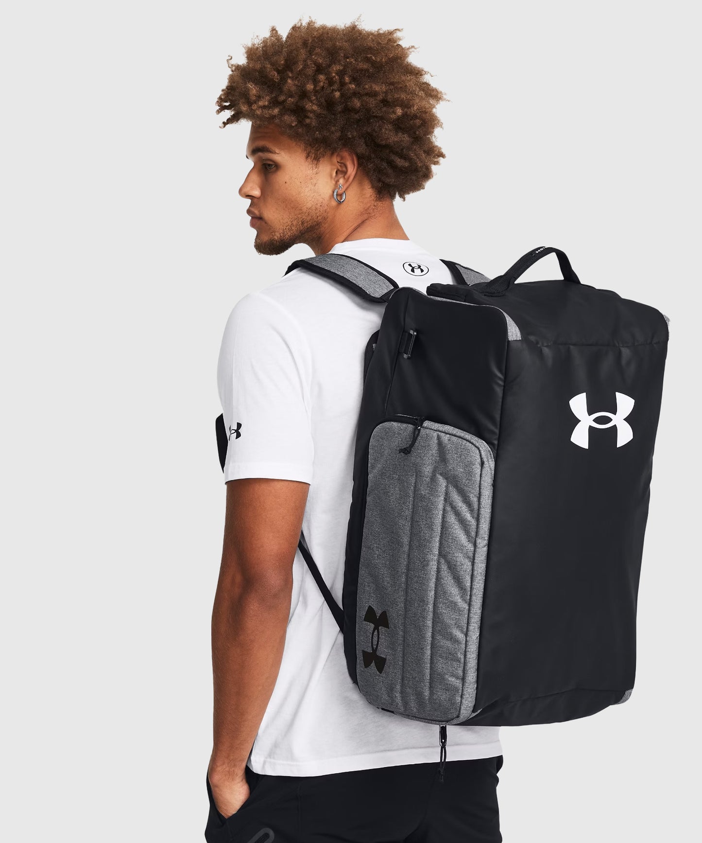 Sac À Dos Sport Under Armour Ua Contain Duo (M) - Noir/Gris