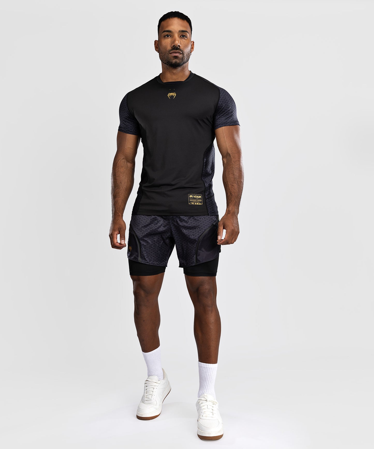 Dry-tech T-shirt Venum x Assassin's Creed Shadows - Black Gold