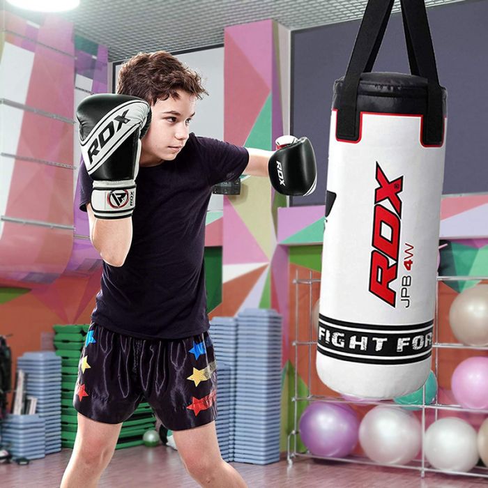 RDX 4B Robo Boxing Gloves - For Kids - Black