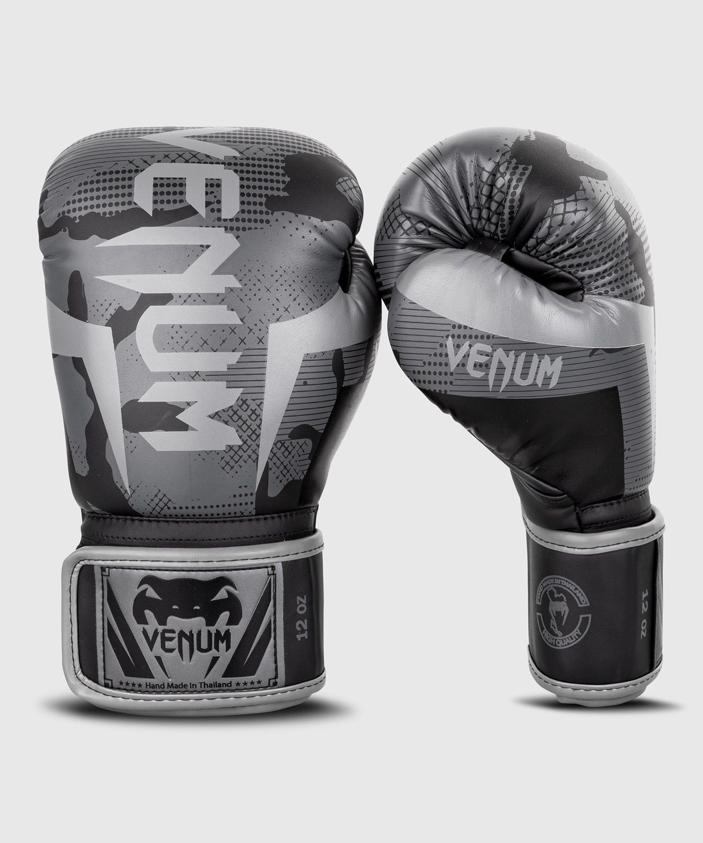Gants de boxe Venum Elite – Gris/Camo