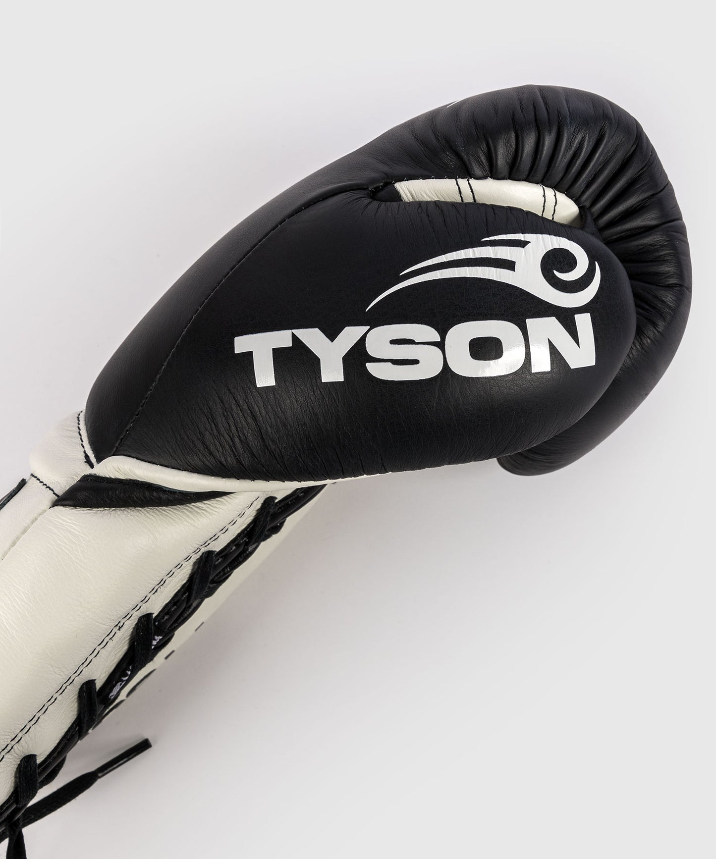 Guantoni da boxe Venum X Mike Tyson Pro con lacci - Nero/Bianco
