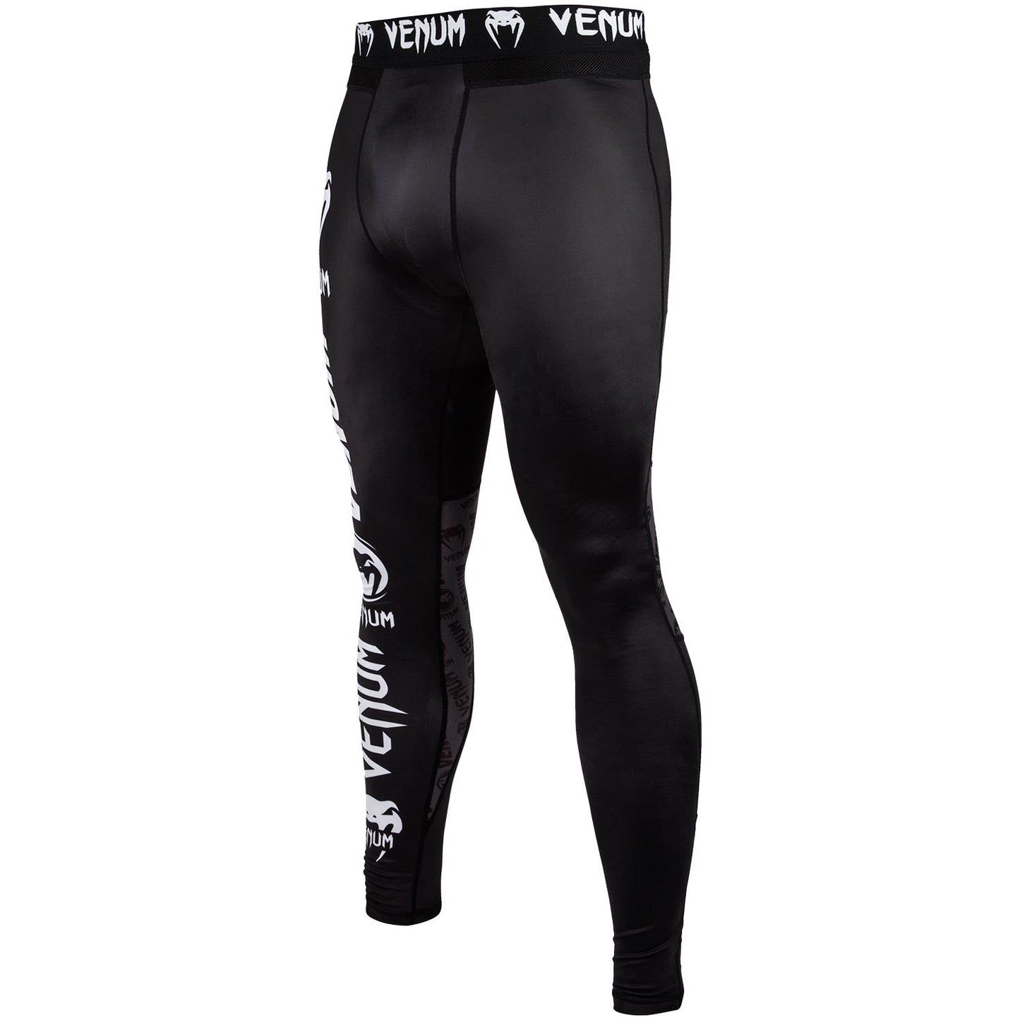 Pantalon de Compression Venum Logos - Noir/Blanc