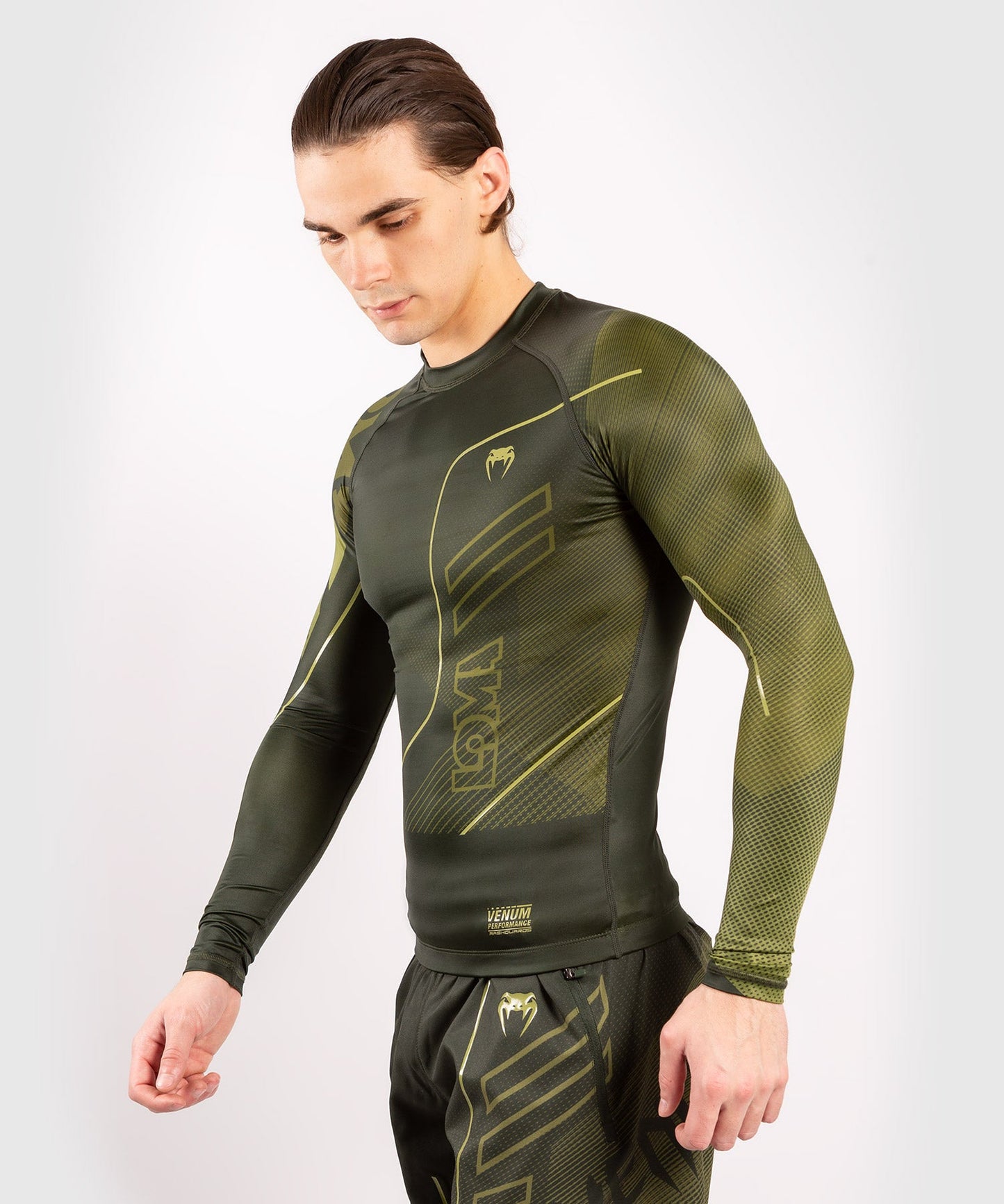 Rashguard Venum Commando Edition Loma Long Sleeve - Khaki