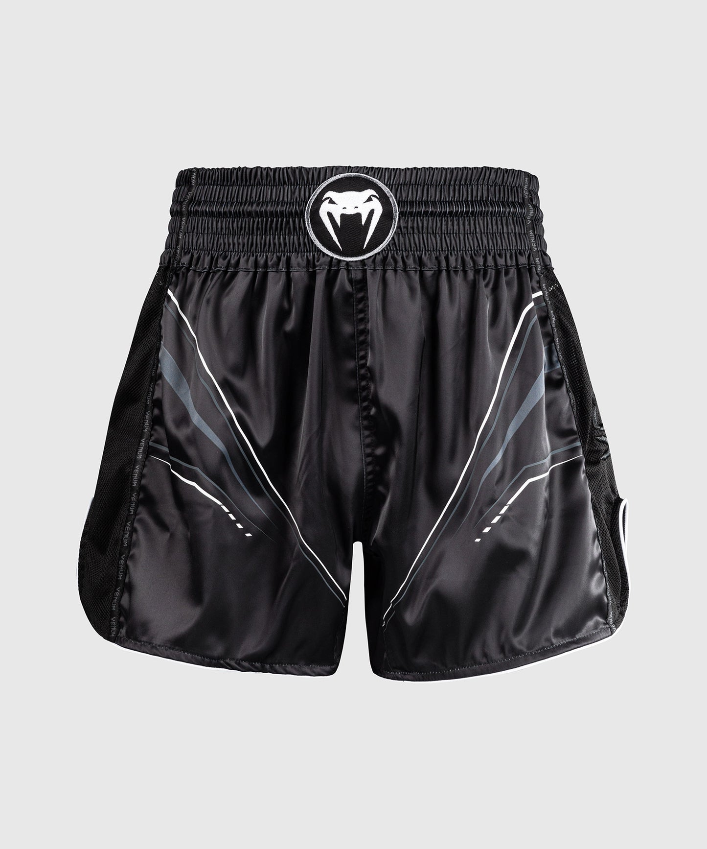 Venum Streamline Short de Muay Thai – Negro/Blanco