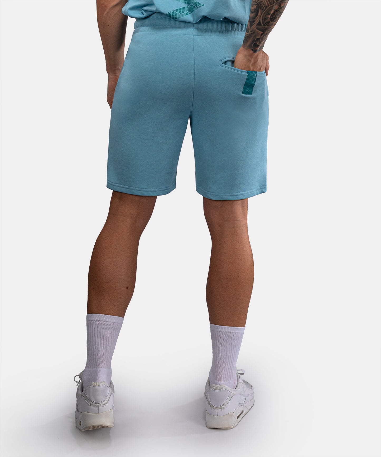 Venum Contender Fleece Shorts aus Baumwolle – Türkis