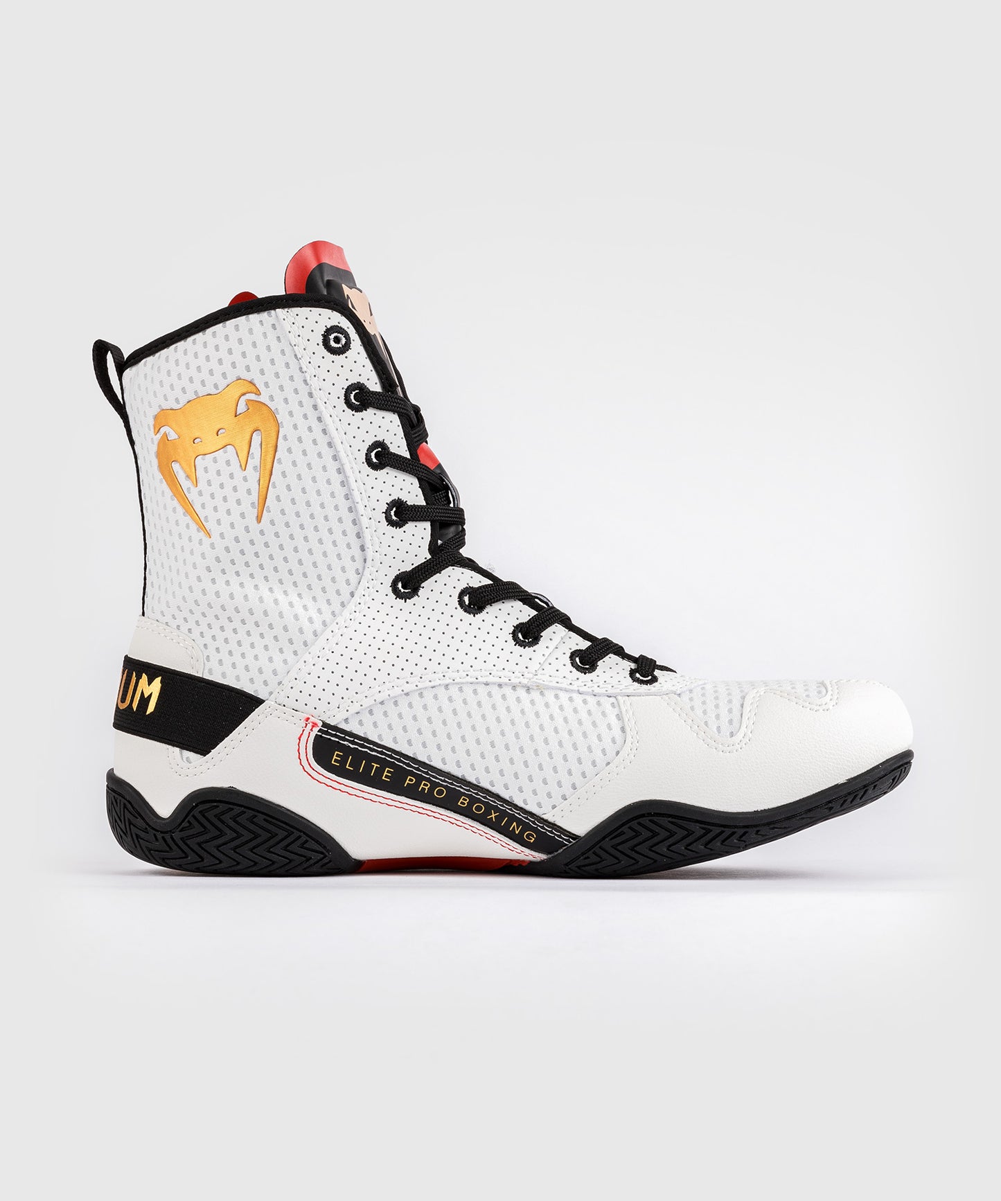 Chaussures de boxe Venum Elite - Glace/Or