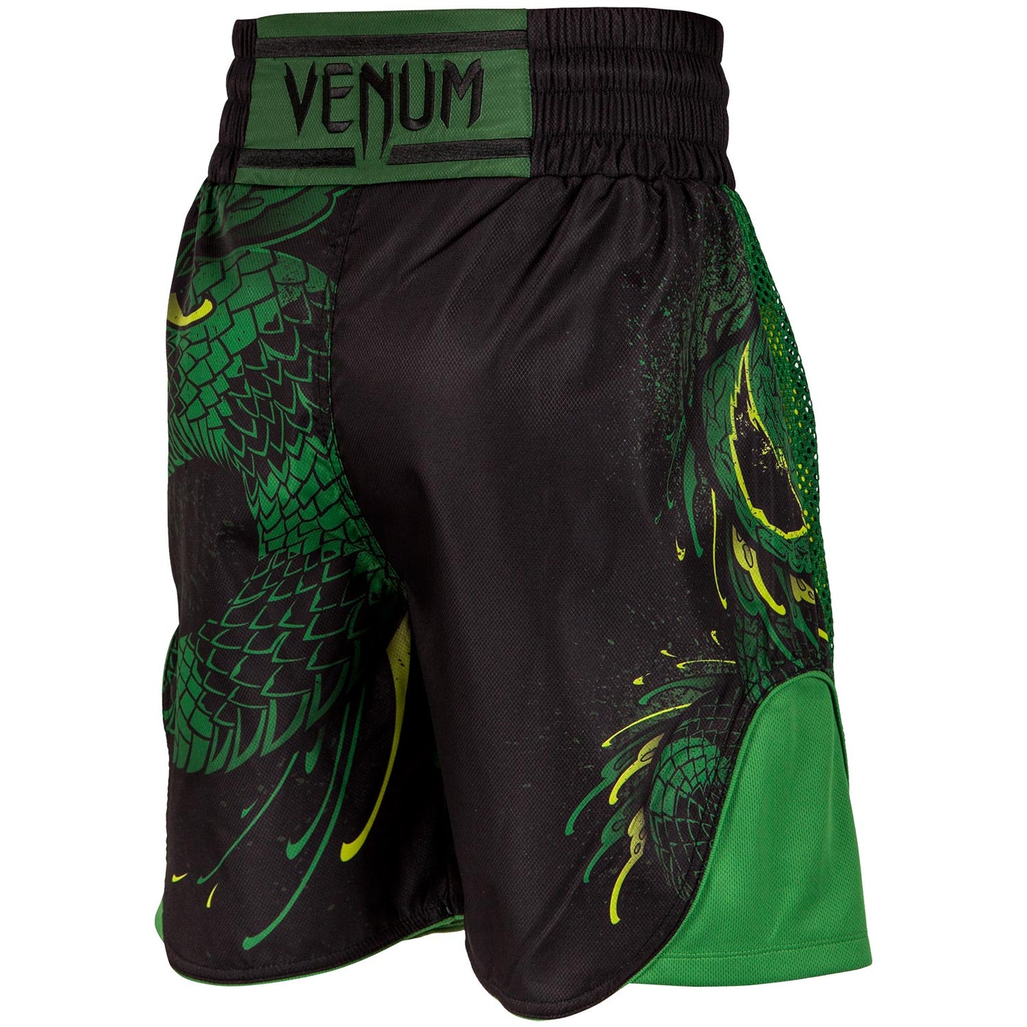 Venum Green Viper Boxing Shorts - Black/Green
