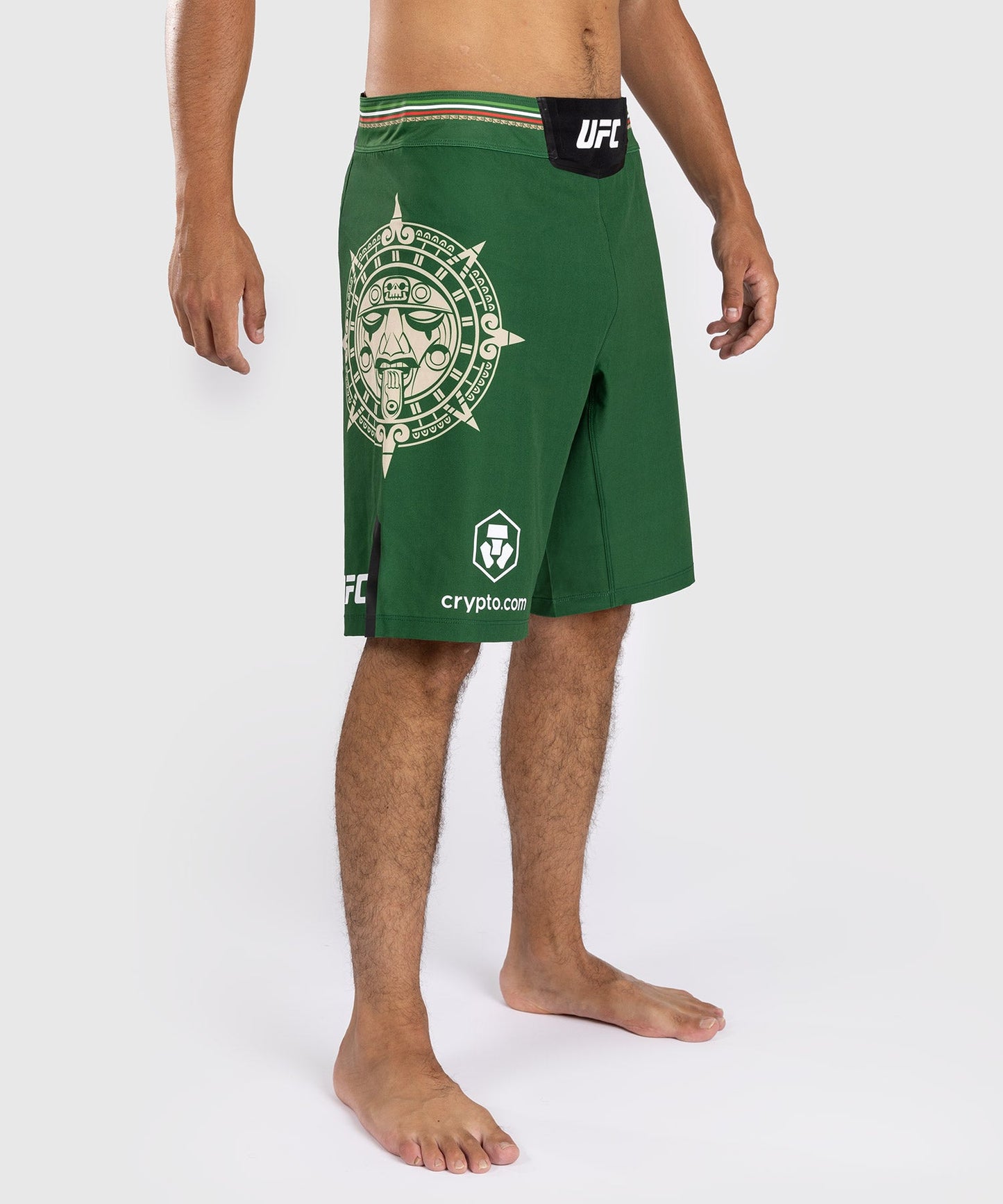 Noche UFC by Venum Authentic Fight Night Short for Men - Long Cut - Green