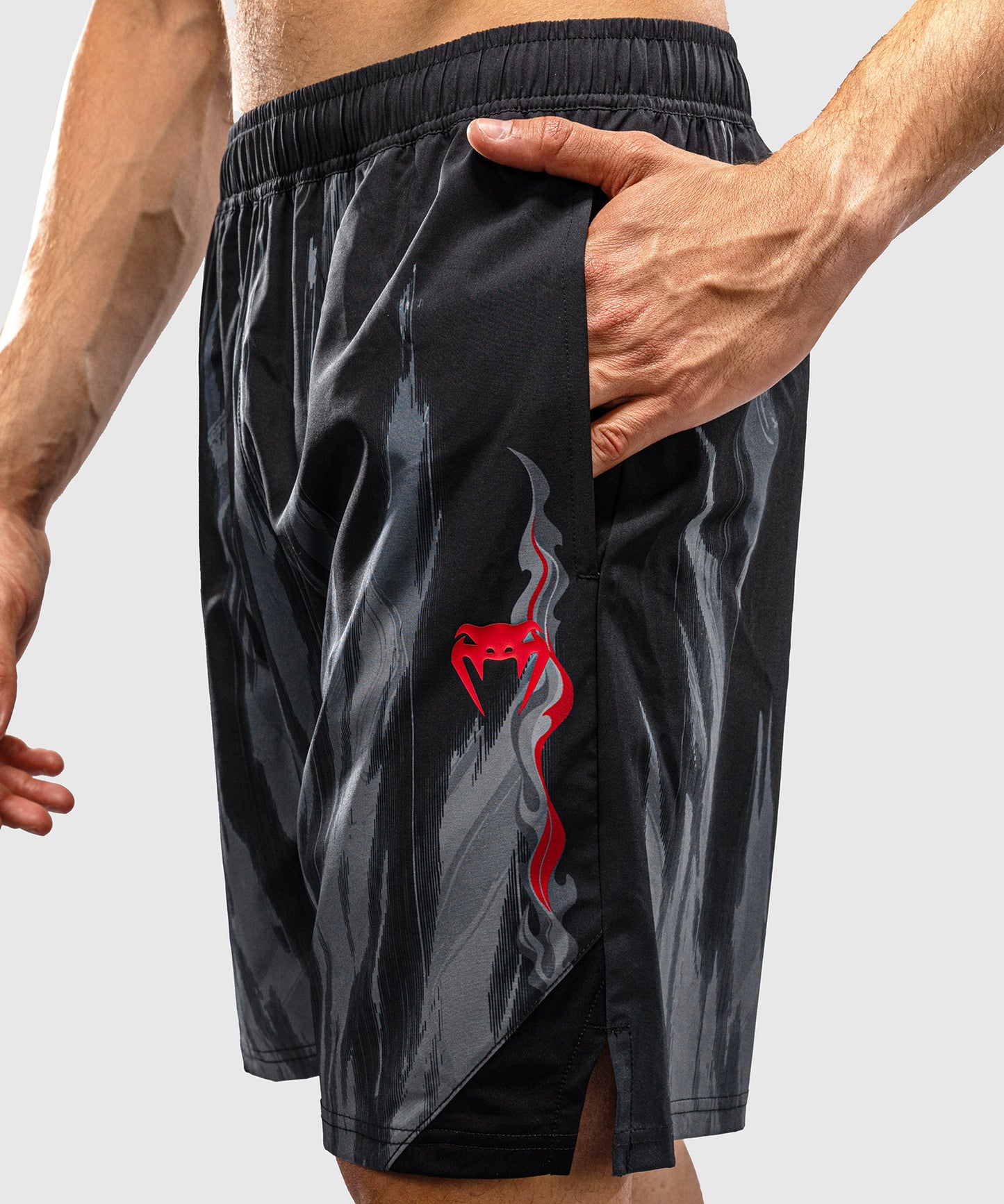 Venum Demon Training Shorts - Schwarz/Grau