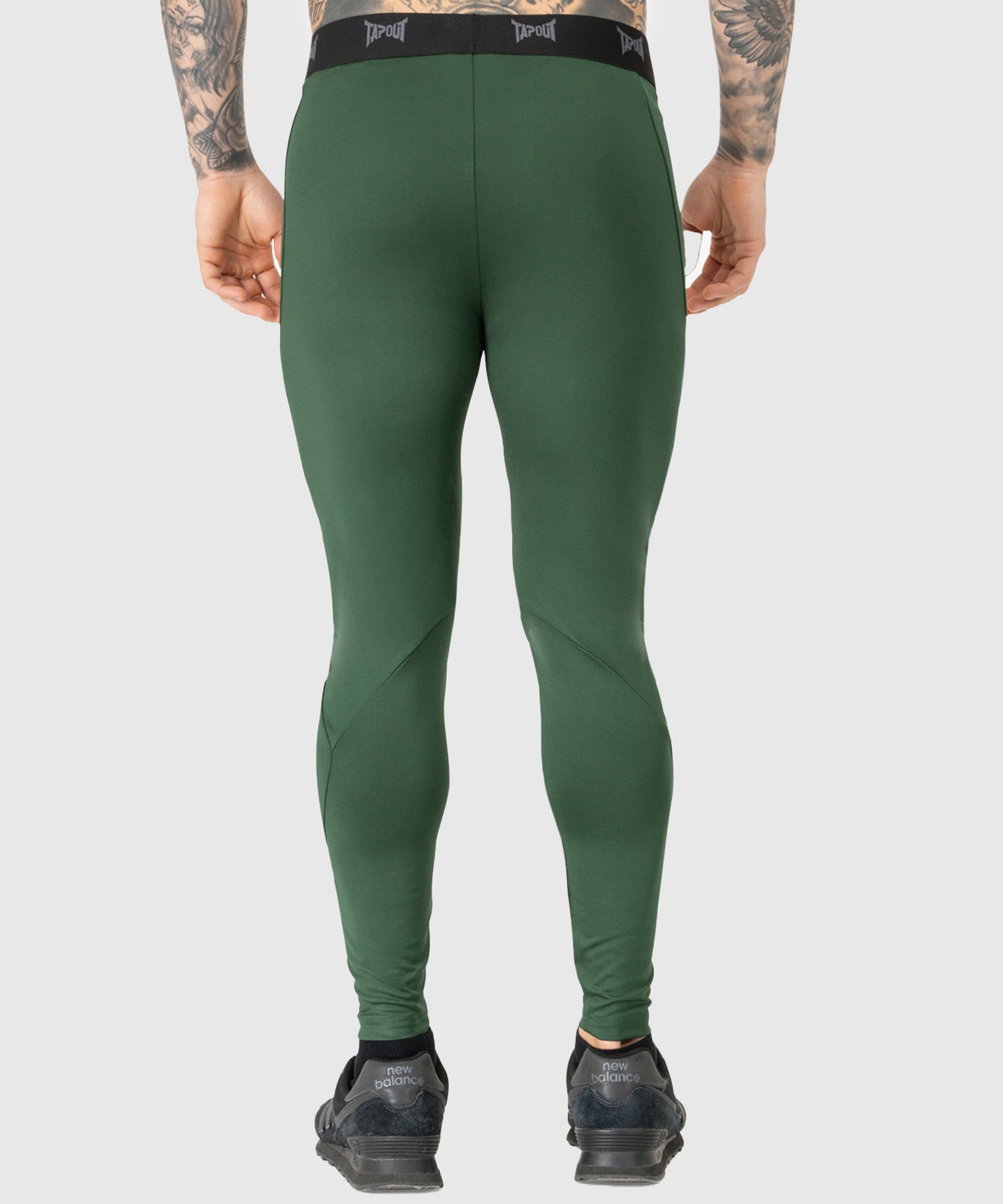 Tapout Training Leggings – Green/Black