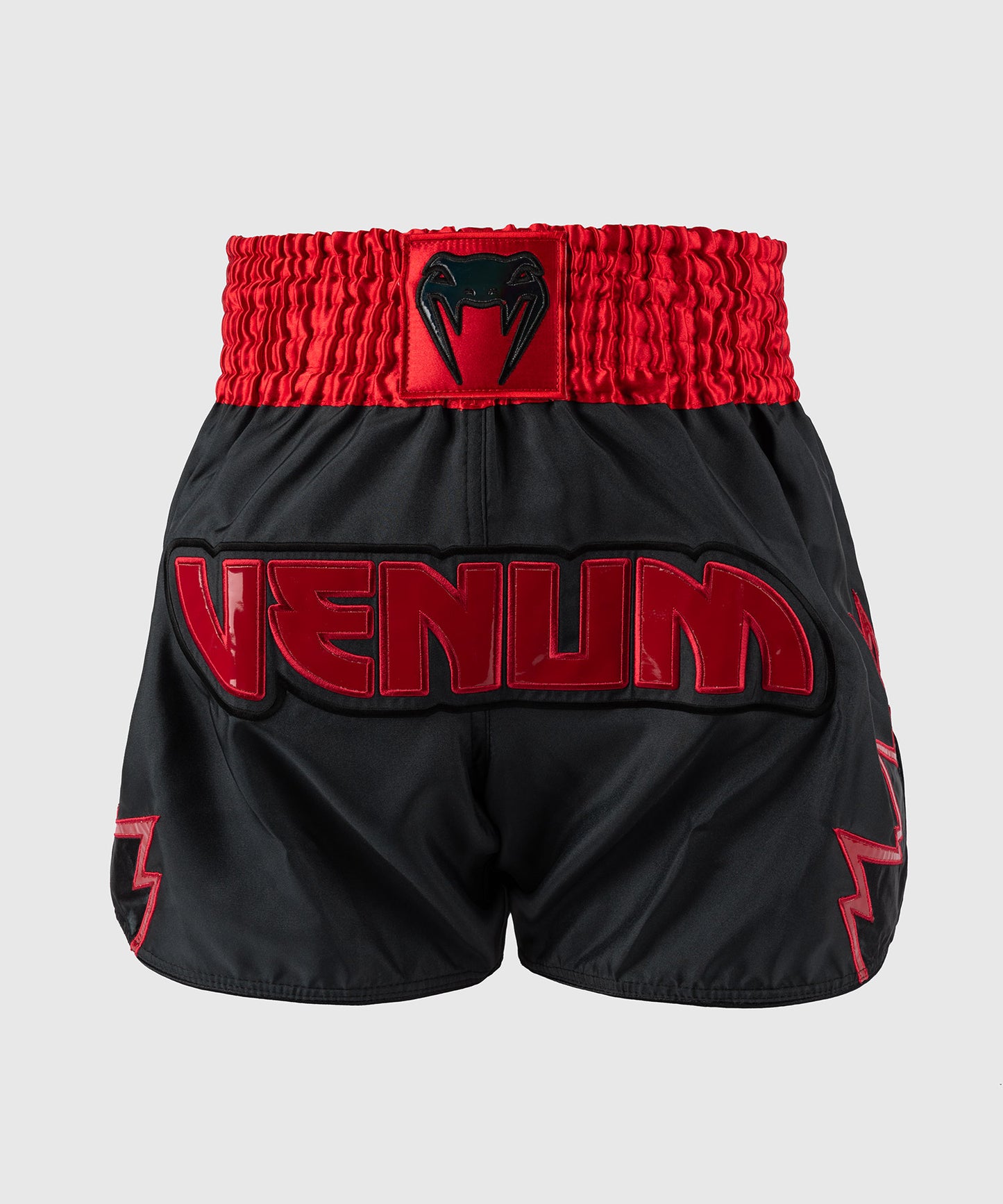 Venum Inferno 2.0 Muay Thai Shorts - Kohlegrau/Rot