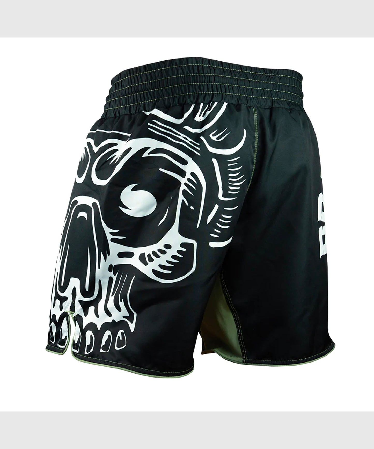 Short de MMA Pride Or Die Pirate V2 - Noir/Beige