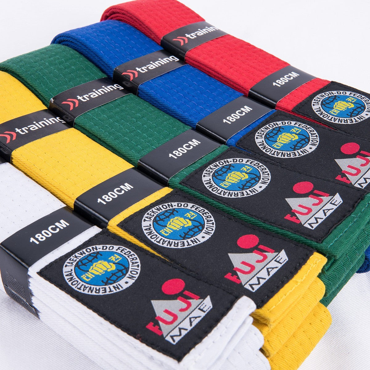 Ceinture de Taekwondo ITF FUJIMAE – Vert