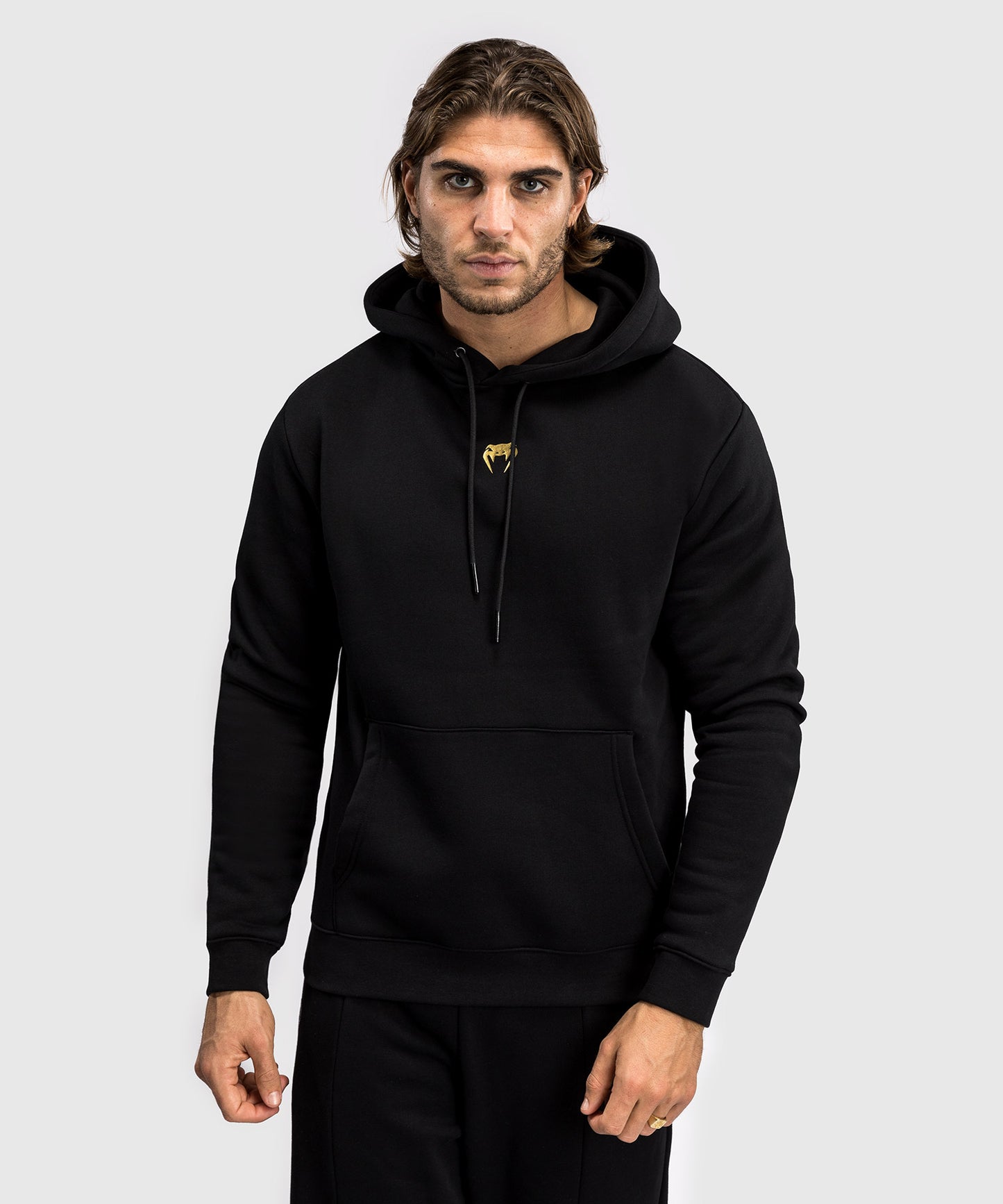 Venum x Tekken 8 Hooded Sweatshirt - Marshall Law - Black/Red/Gold