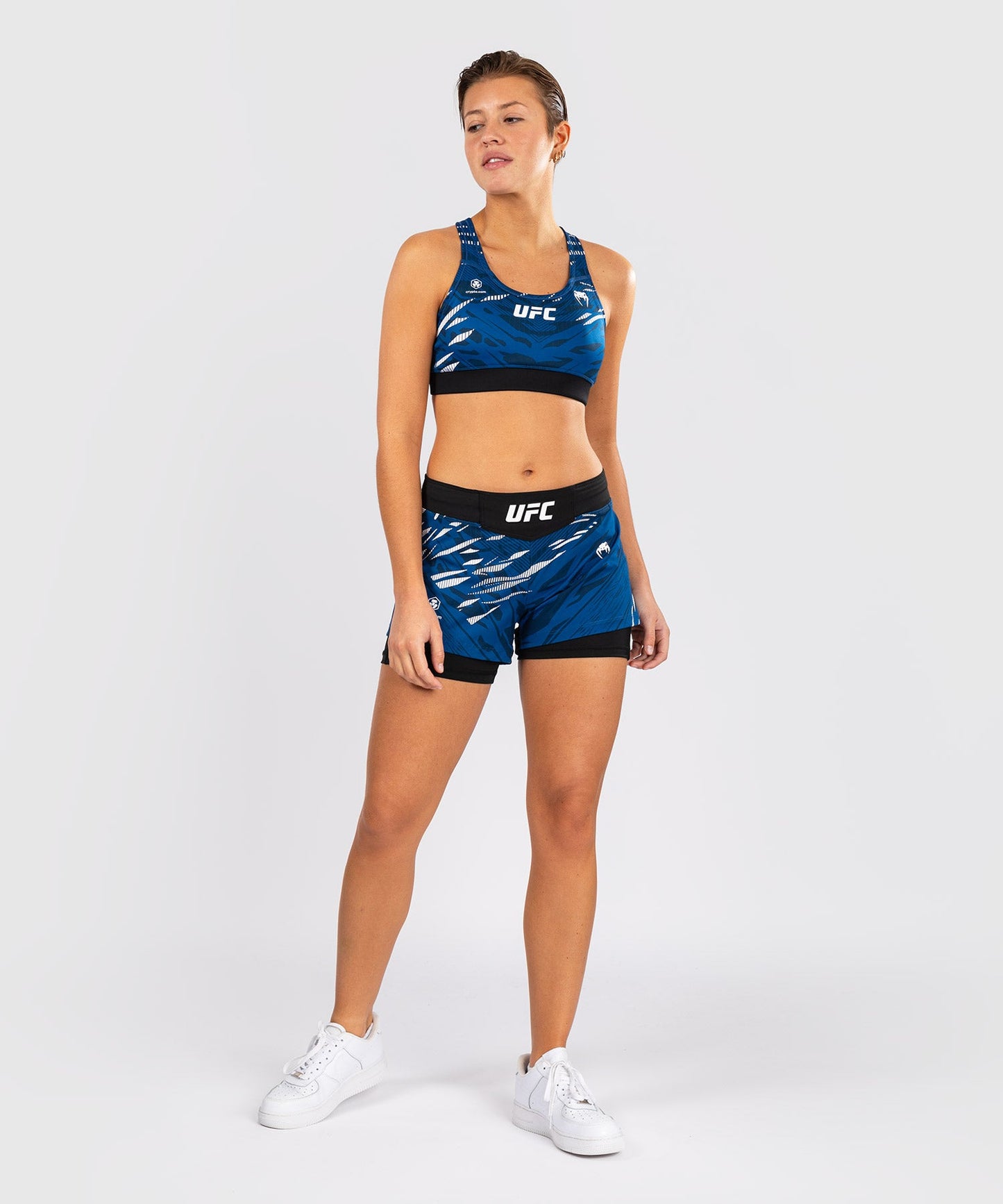 Women's UFC Fusion by Venum Authentic Fight Night Shorts - Blue