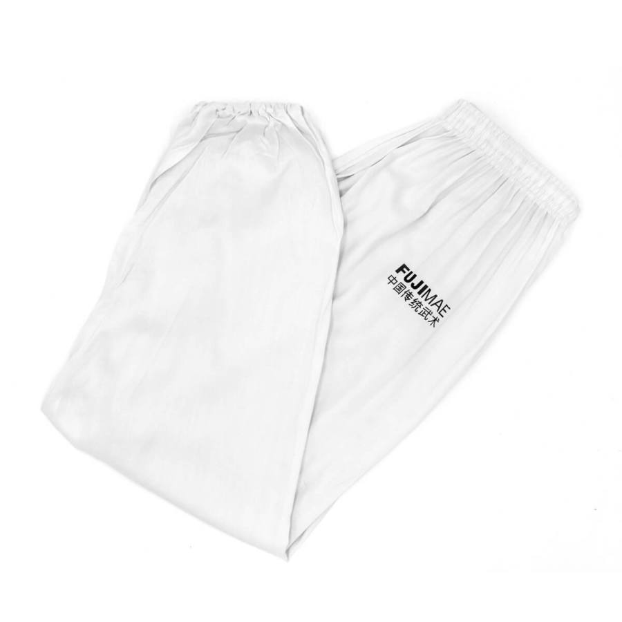 Pantalon de Tai-Chi Training FUJIMAE - Blanc
