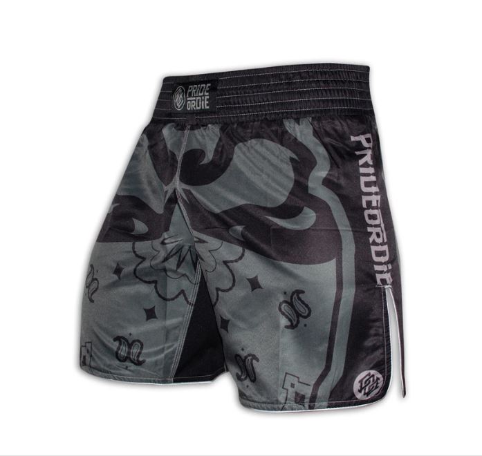 Fightshort Pride or Die Ruthless - Schwarz