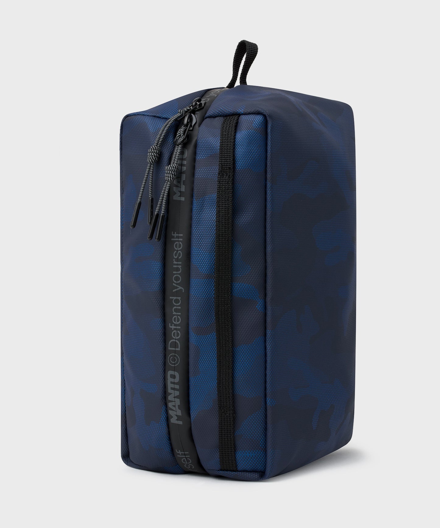 Manto Camo Toiletry Bag - Blue