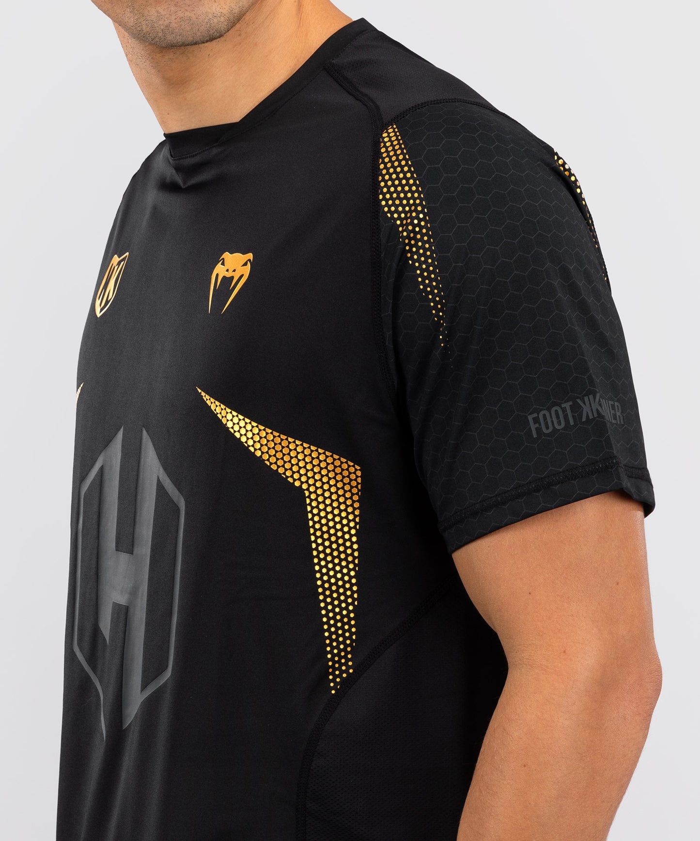 T-shirt Dry Tech FK x Venum Hexagone MMA Noir/Or