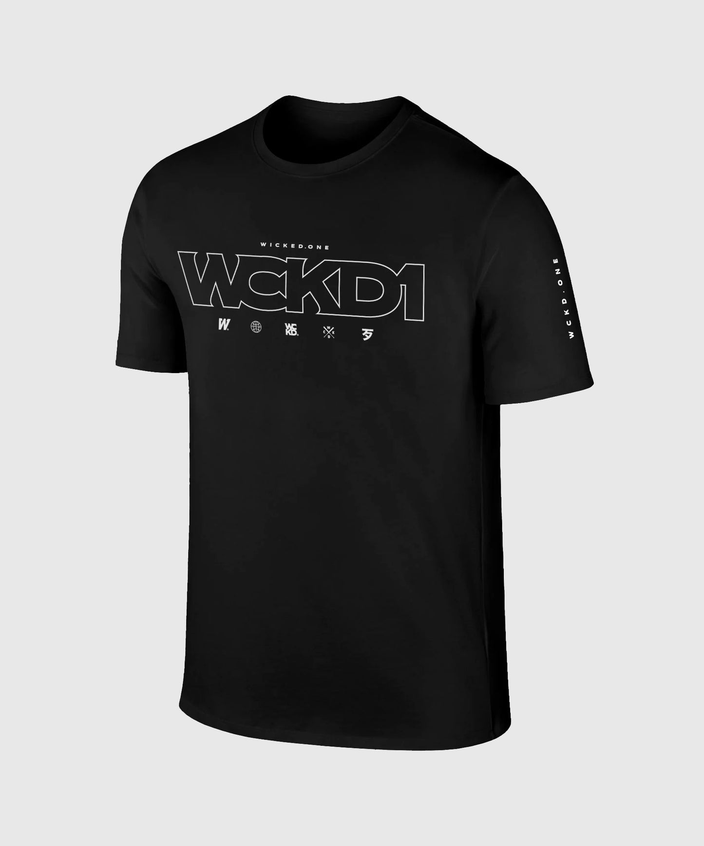 T-Shirt Wicked One Lazer-Cut - Noir
