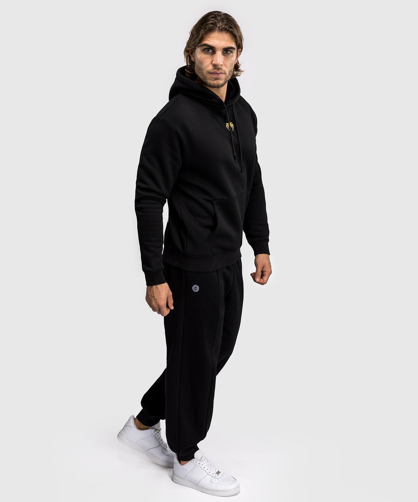 Venum x Tekken 8 Hooded Sweatshirt - Marshall Law - Black/Red/Gold