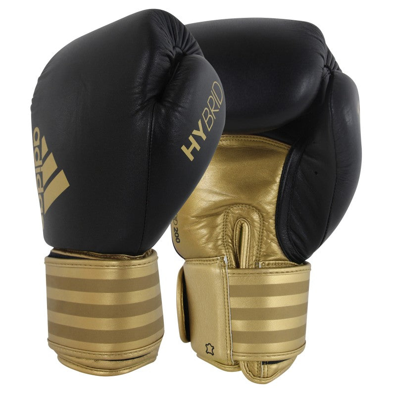 Gants de Boxe Adidas Hybrid 200 - Noir/Or