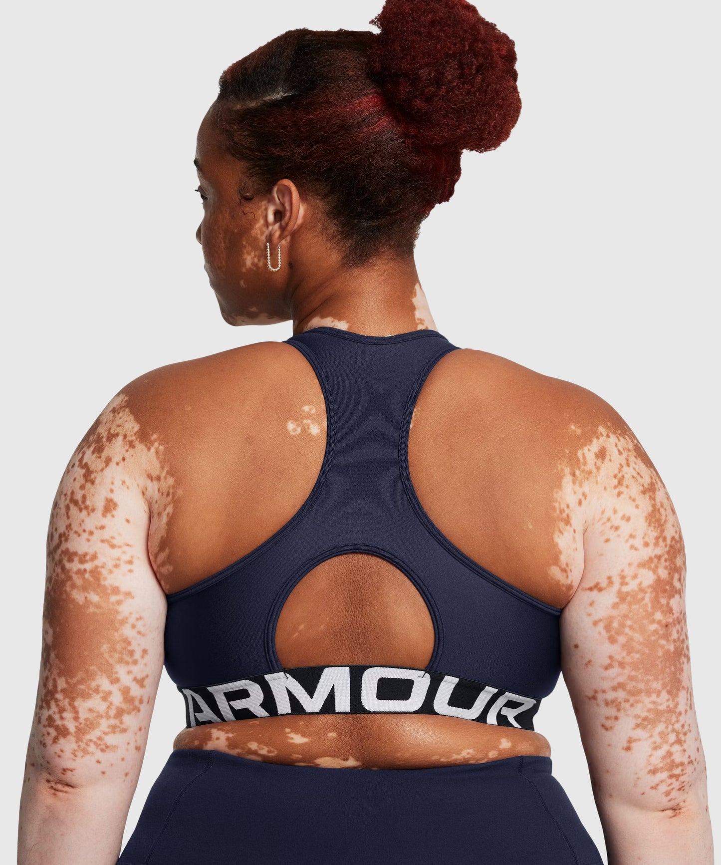 Under Armour Heatgear® Sports Bra - Navy Blue