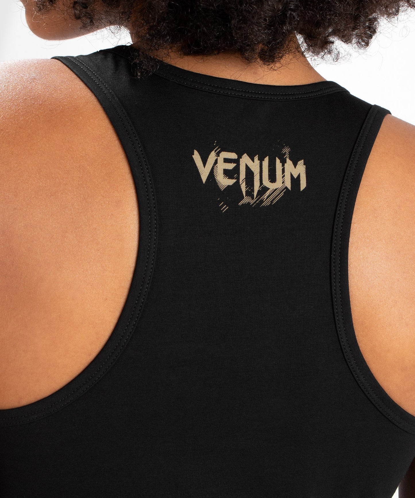 Santa Muerte Dark Side Damen Venum Tank Top - Schwarz/Braun