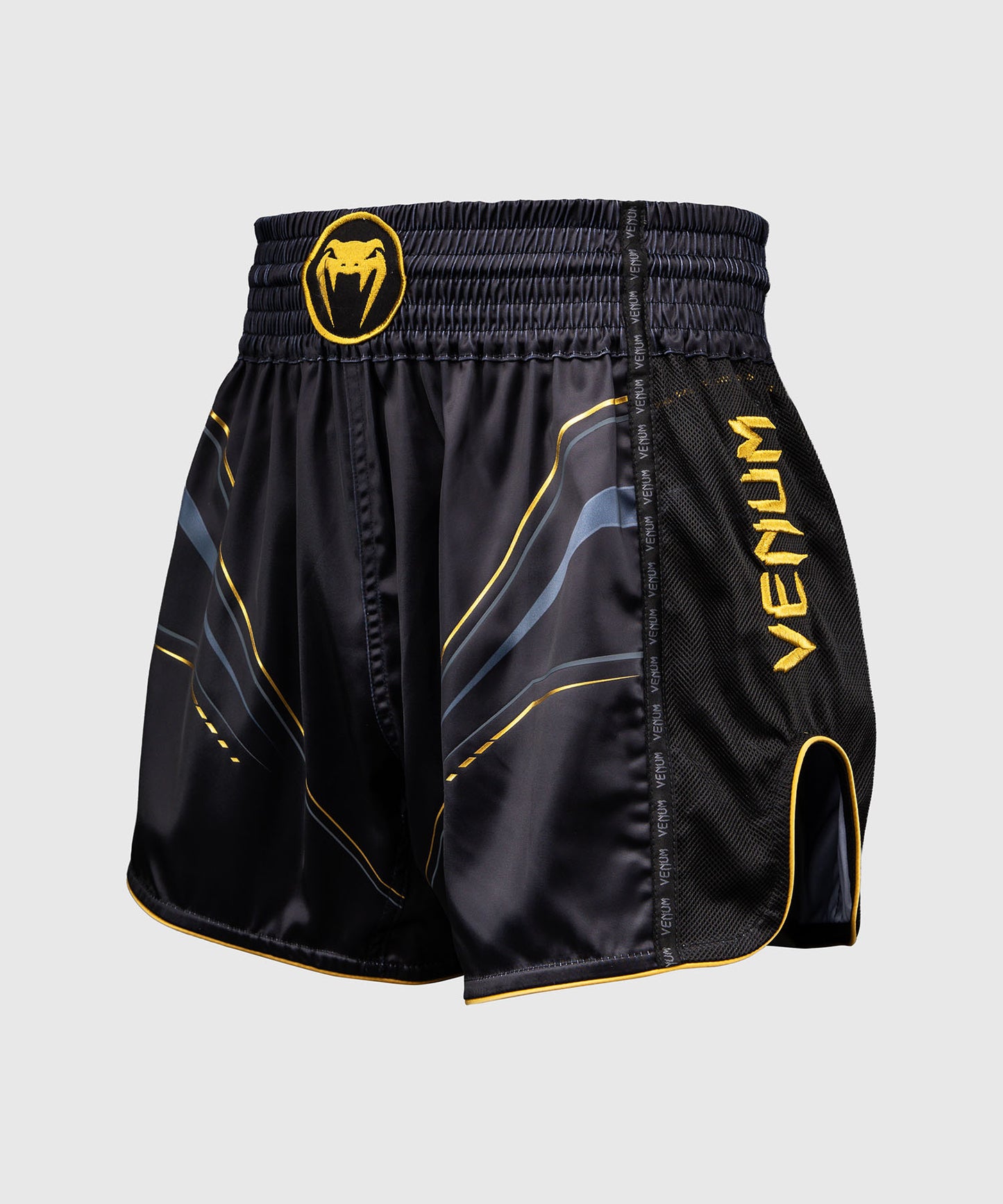 Venum Streamline Short de Muay Thai – Negro/Oro