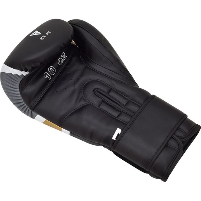 RDX F7 EGO Boxing Gloves – Black/Gold