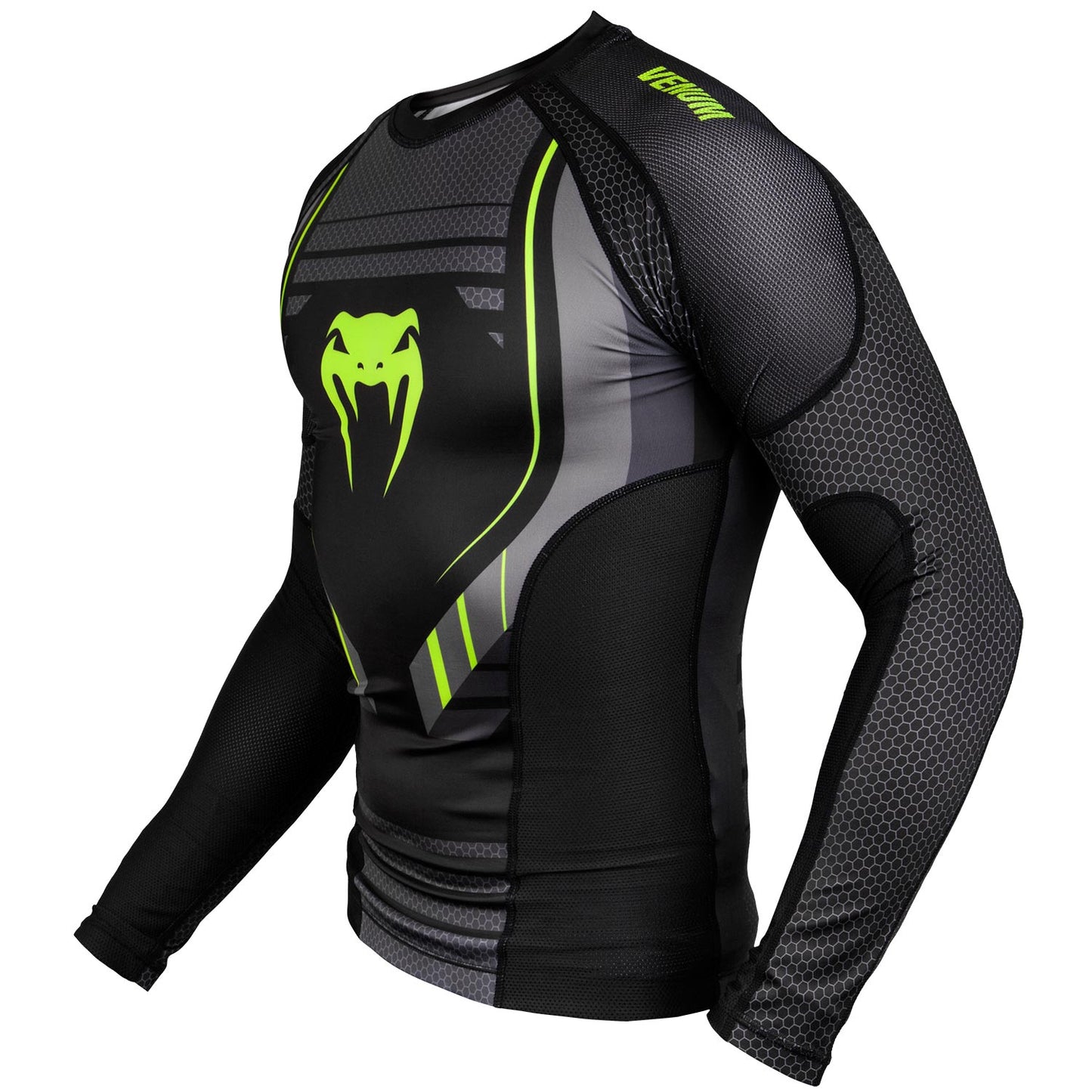 Rashguard Venum Technical 2.0 - Manches Longues - Noir/Jaune